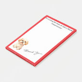 Grooming Personalized Luxury Trendy Collection Post-it® Notes (Schuin)