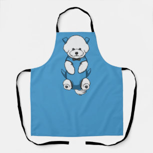Grooming Schort Front Dog Carrier - Bichon in het