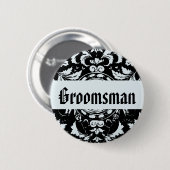 Grooms Bestman Wedding Button (Voorkant /achterkant)