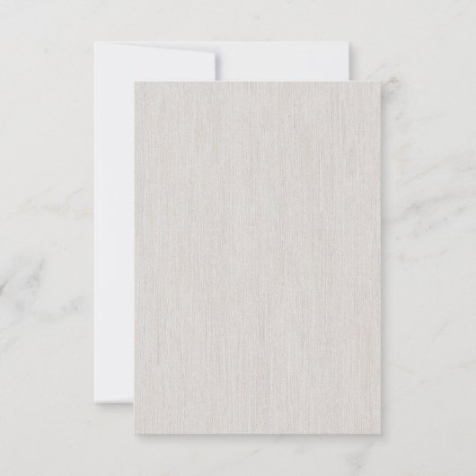 Grooms Bruiloft Tarot RSVP Kaartje (Achterkant)