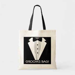 Grooms bruiloft tote bag