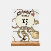 Groom's Crew Acryl Bord (Voorkant)