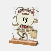 Groom's Crew Acryl Bord (Hoek)