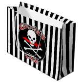 Groom's Crew Cadeautas (Voorkant Gekanteld)