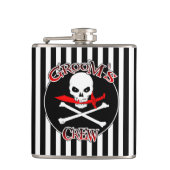 Groom's Crew Flask Heupfles (Voorkant)