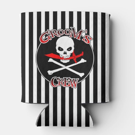 Groom's Crew Koelbox Blikjeskoeler (Achterkant)