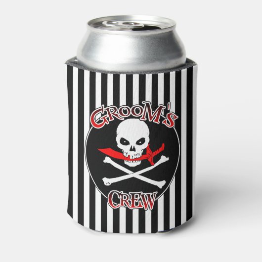 Groom's Crew Koelbox Blikjeskoeler (Blikje Achterkant)
