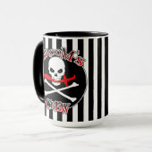 Groom's Crew Mok (Voorkant links)