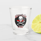 Groom's Crew Shot Glas (Voorkant)