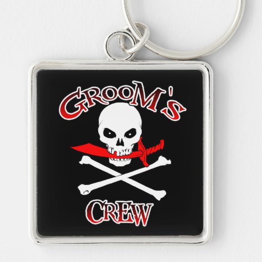 Groom's Crew Sleutelhanger (Voorkant)
