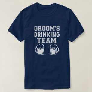 Groom's Drink team grappig groomsmansmannen shirt