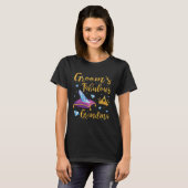 Groom's Fabulous Grandma Happy Wedding Married Mem T-shirt (Voorkant volledig)