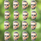 Groom's Face Funny Bachelorette Party Face Sticker