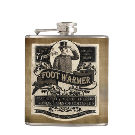 Groom's Foot Warmer Heupfles