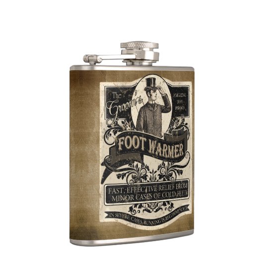 Groom's  Foot Warmer Heupfles (Rechts)