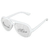 GROOM's MAN Party Shades Aviator Zonnebril (Gekanteld)