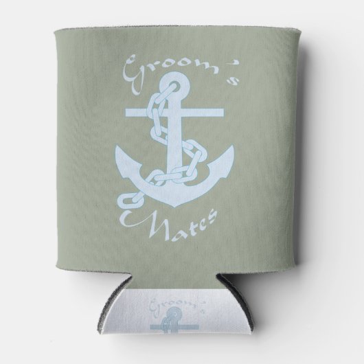Groom's mates blikjeskoeler (Voorkant)