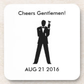 Groom's Memento Onderzetter (Voorkant)