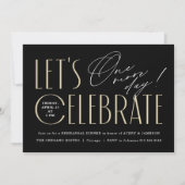 Grooms Moderne Typografie repetitie diner Kaart (Voorkant)