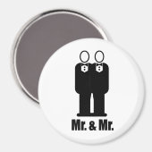 GROOMS MR EN MR - PNG. MAGNEET (Voorkant / Achterkant)