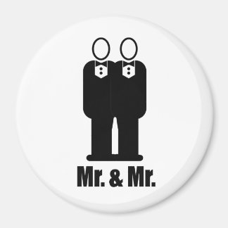 GROOMS MR EN MR - PNG. MAGNEET