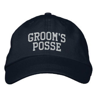 Groom's Posse Geborduurde Ball Pet