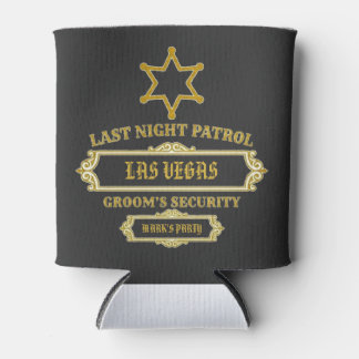 Groom's Security Last Night Patrol Blikjeskoeler