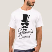 Groom's squad t-shirt (Voorkant)