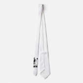 Groom's stropdas GAME OVER! (Achterkant)