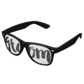 Grooms Swag Party Shades Retro Zonnebril (Gekanteld)