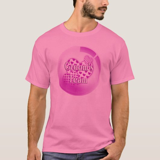 Grooms Team T-shirt (Voorkant)