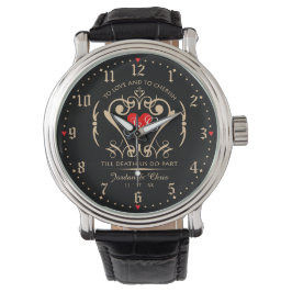 Groom's To Love & Cherish eWatch Horloge