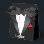 Groom's Tuxedo Shirt - Favor Boxes Bedankdoosjes<br><div class="desc">Als je van plan bent om een Bachelor Party te hebben dan zouden deze Favor Boxes leuk zijn om te hebben. Ze zijn perfect om kleine cadeautjes naar huis te sturen met je gast. Ze kunnen ook worden gebruikt voor gunsten op de bruiloft. https://www.zazzle.com/store/artzdizigns</div>