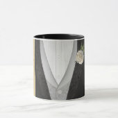 Grooms Tuxedo "Zijne" Mok (Midden)