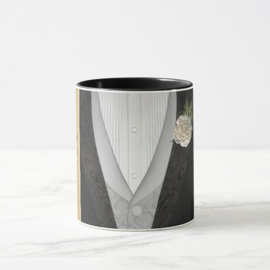 Grooms Tuxedo "Zijne" Mok (Midden)