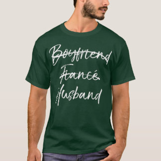 Groom's Wedding Gift Not Boyfriend Fiance Marked O T-shirt