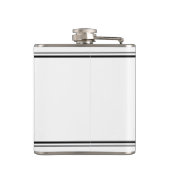 Groomsman Aangepaste Gepersonaliseerde Wedding Par Heupfles (Achterkant)