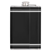 Groomsman Aangepaste Gepersonaliseerde Wedding Par Heupfles (Achterkant)