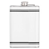 Groomsman Aangepaste Gepersonaliseerde Wedding Par Heupfles (Achterkant)