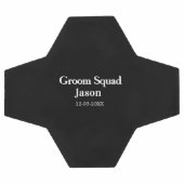 Groomsman Bachelorette Party Voeg naam toe Modern  Voetbal (Enkel)