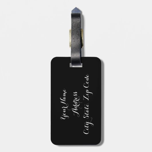 Groomsman bagagelabel (Achterkant verticaal)