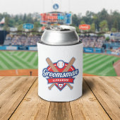 Groomsman Baseball Foam Koelbox Blikjeskoeler