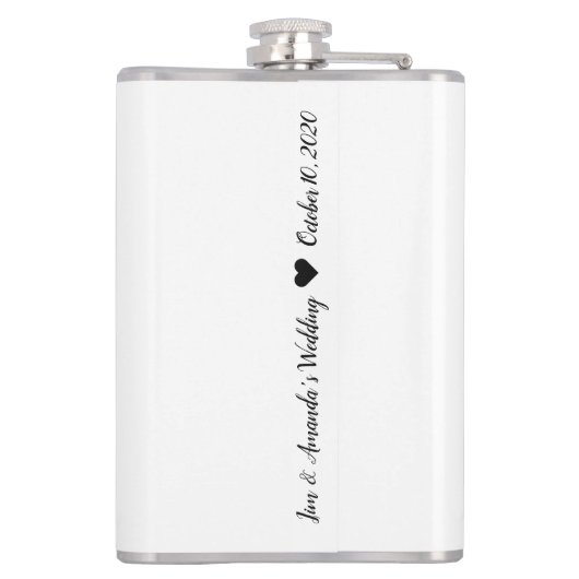 Groomsman Best Man Voorstel oom Sam ik wil je Heupfles (Achterkant)