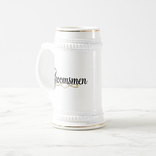 Groomsman Bierpul (Voorkant links)