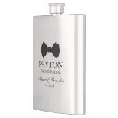 Groomsman Black Bow Stropdas Flacon (Links)