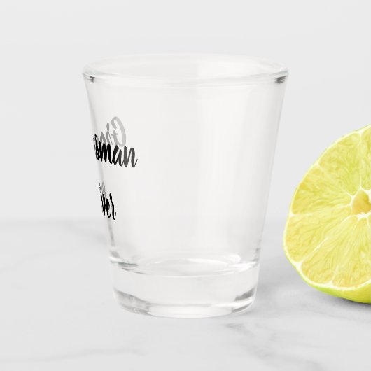 Groomsman Black Custom Name Gifts Wedding Shot Glas (Rechts)