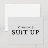 Groomsman Bridal Party proposal card Kaart (Voorkant / Achterkant)