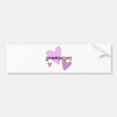 Groomsman Bumpersticker (Voorkant)