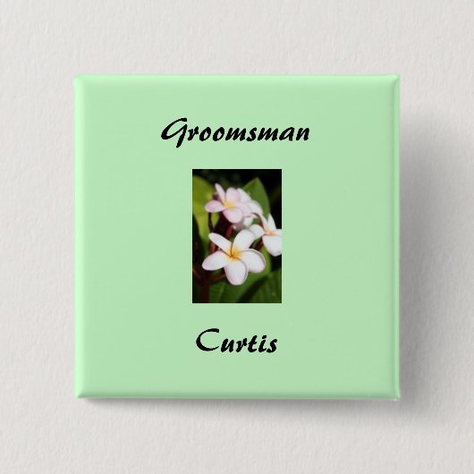 Groomsman Button (Voorkant)
