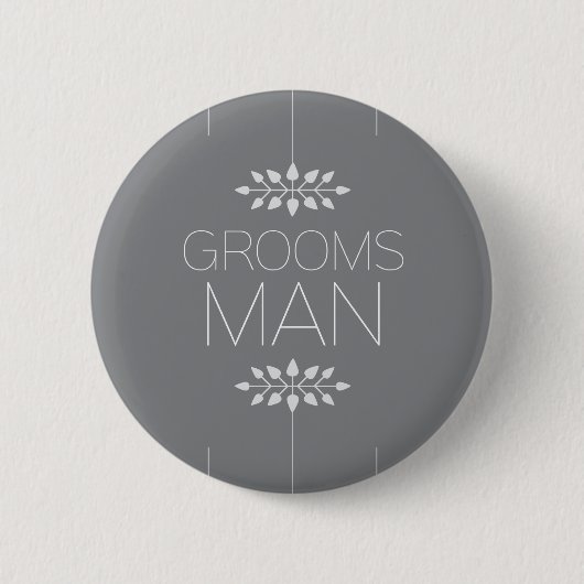 Groomsman Button (Voorkant)